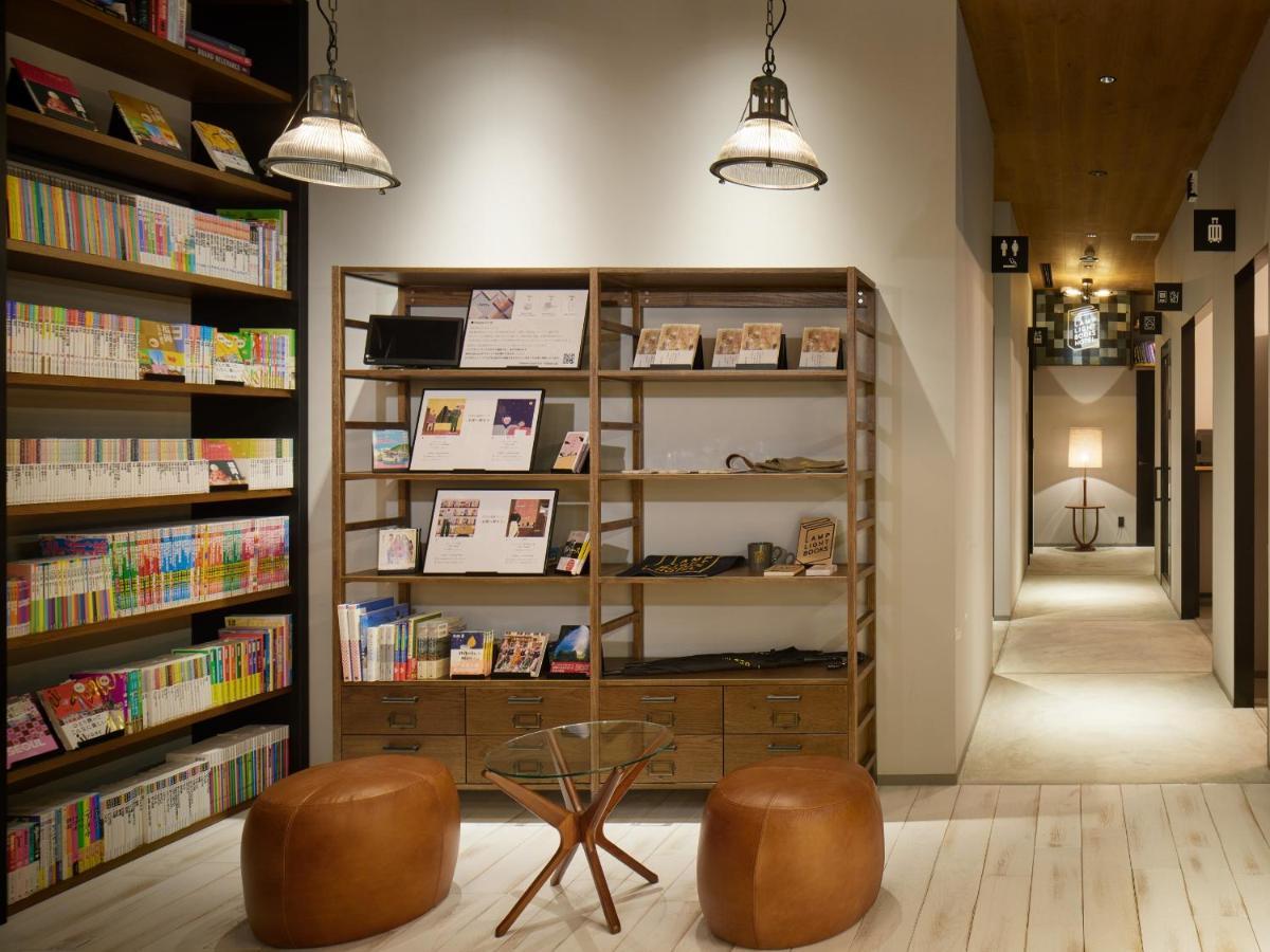 Lamp Light Books Hotel Fukuoka Fukuoka  Exterior foto